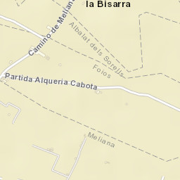 Meliana Street Map