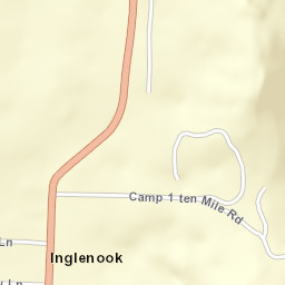 Inglenook California Street Map