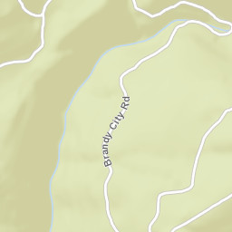 Brandy City California Street Map