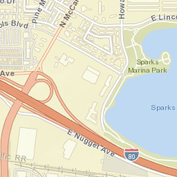 889-899 Nichols Boulevard, Sparks, NV Street Map