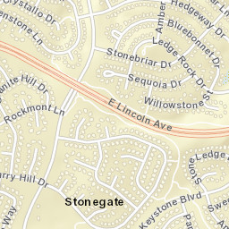 Stonegate Street Map