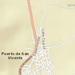 Puerto de San Vicente Street Map