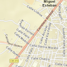 Miguel Esteban Street Map