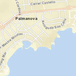 Palmanova Street Map