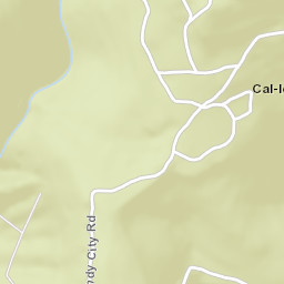 Cal-Ida California Street Map