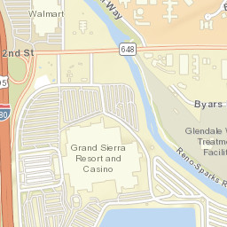 Martin Luther King Junior Freeway, Reno, NV Street Map