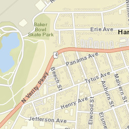 Harlan Park Ohio Street Map