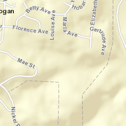 South Logan Ohio Street Map