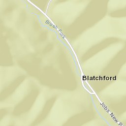 Blatchford Ohio Street Map