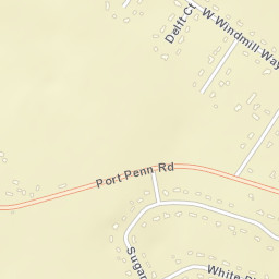 Pine Valley Farms Delaware Street Map