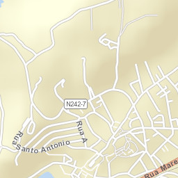 São Martinho do Porto Street Map