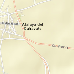 Atalaya del Cañavate Street Map