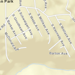 Oehlmann Park Colorado Street Map