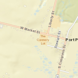 Port Penn Delaware Street Map