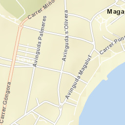 Magaluf Street Map