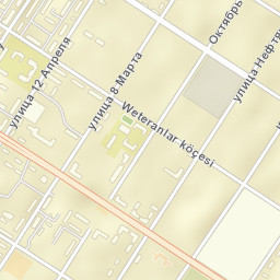 Balkanabat Street Map