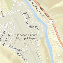 Cardiff Colorado Street Map