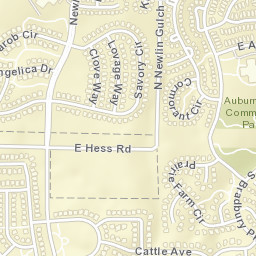 11646 South Maiden Hair Way Parker Street Map