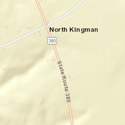 North Kingman Ohio Street Map
