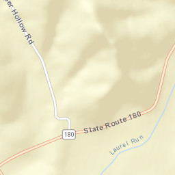 Mound Crossing Ohio Street Map