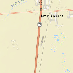 Mount Pleasant Delaware Street Map