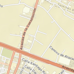 Tavernes Blanques Street Map