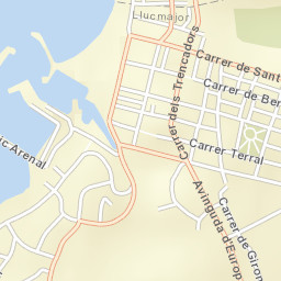 s'Arenal Street Map