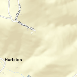 Hurleton California Street Map