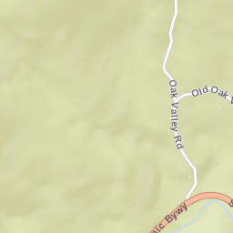 Oak Valley California Street Map