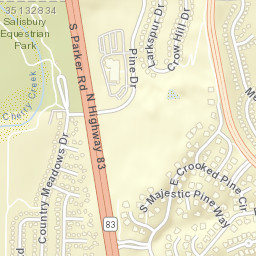 12085 S Majestic Pine Way, Parker, CO 80134 Street Map