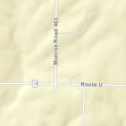 State Highway U, Stoutsville, MO 65283 Street Map