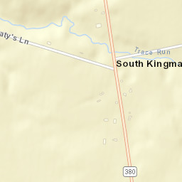 Kingman Ohio Street Map