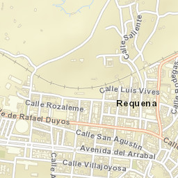 Requena Street Map