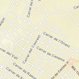 Llucmajor Street Map