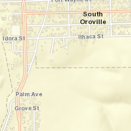 Lincoln Street, Oroville, CA 95966, USA Street Map