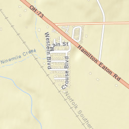 Edgewood Mobile Home Park Ohio Street Map