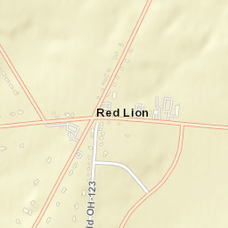 Red Lion Ohio Street Map