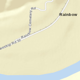 Rainbow Ohio Street Map