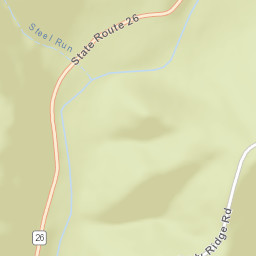 Steel Run Ohio Street Map