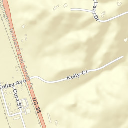 Kellytown Colorado Street Map