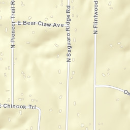 Windy Hills Colorado Street Map