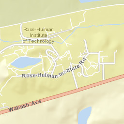 Lost Creek, IN, USA Street Map
