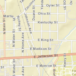 3 East Monroe Street, Franklin, IN 46131, USA Street Map