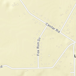 Little Center Ohio Street Map