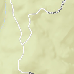 Weeds Point California Street Map