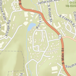 South Park Avenue Breckenridge Street Map