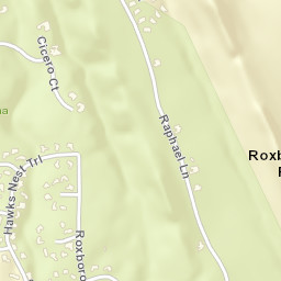 Roxborough Park Street Map