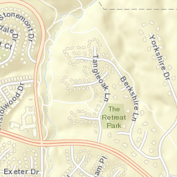 Castle Pines North Street Map