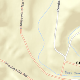 Stanleyville Ohio Street Map