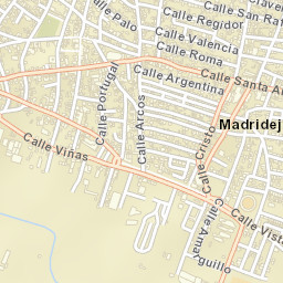 Madridejos Street Map